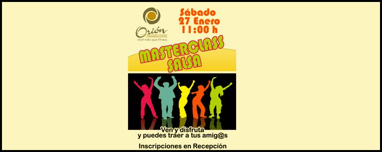 Masterclass de Salsa!!