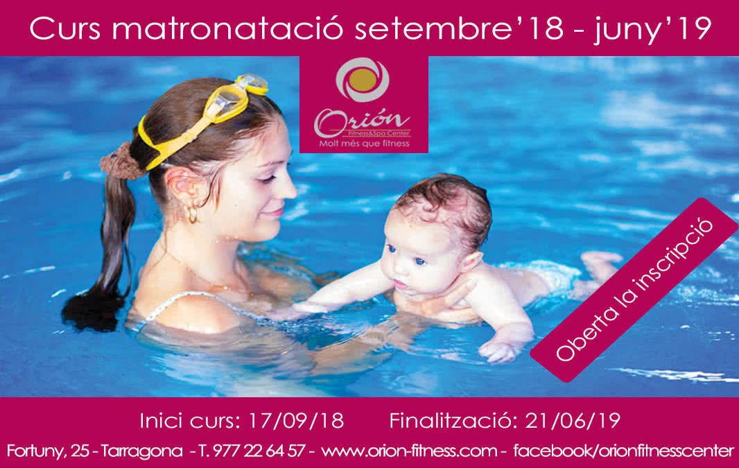 CURSOS DE MATRONATACION 18-19
