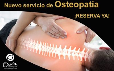 Estrenamos nuevo servicio: Osteopatia