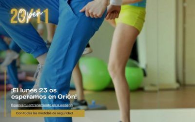 Lunes 23 de noviembre os esperamos a Orión Fitness!